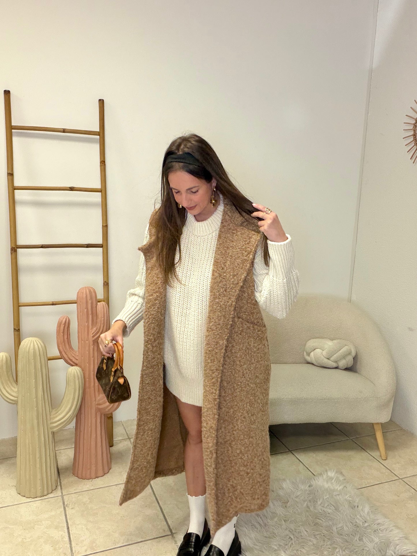 Gilet sans manches taille unique