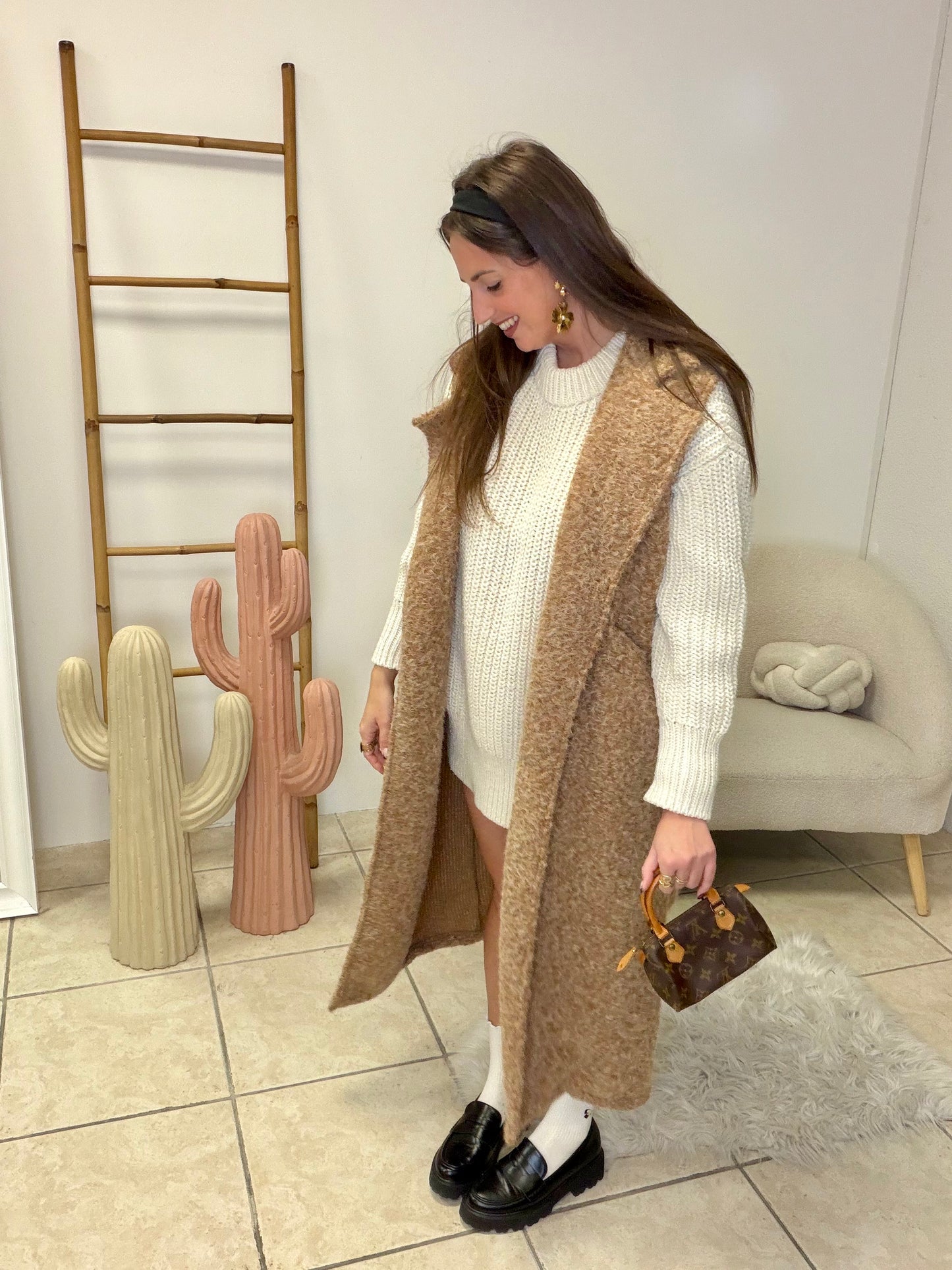 Gilet sans manches taille unique
