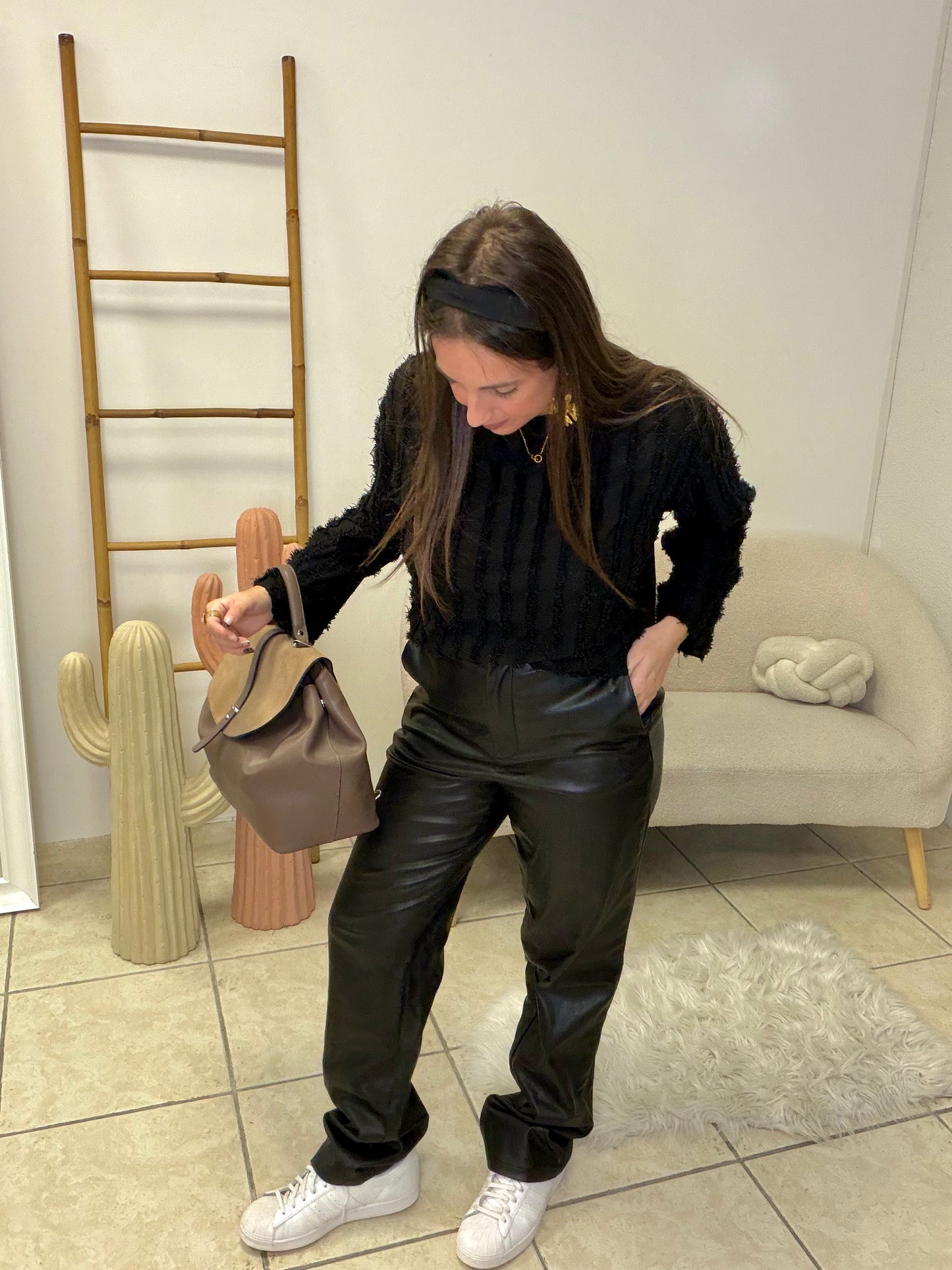 Pantalon simili Pretty Little Things