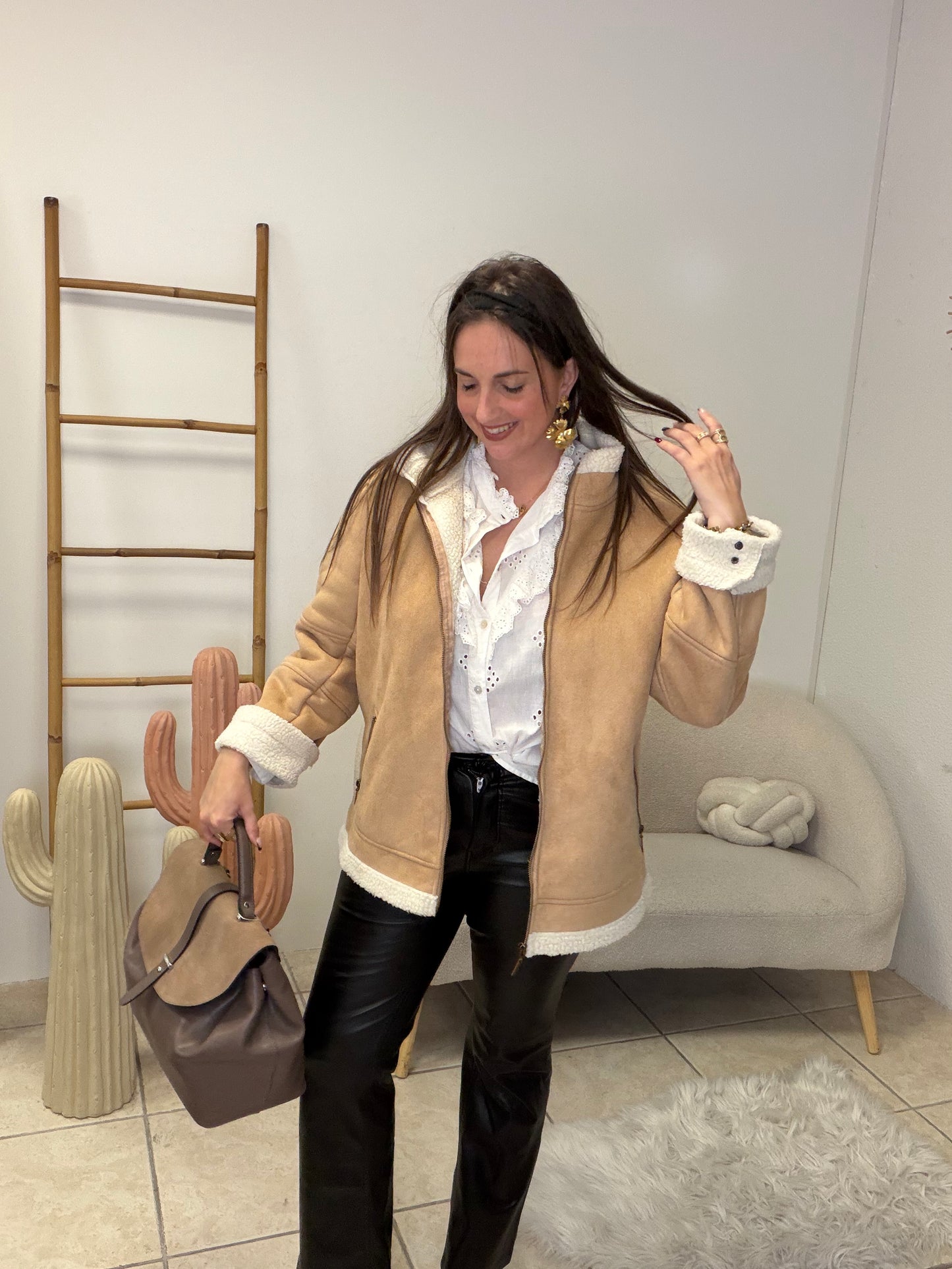 Manteau taille unique