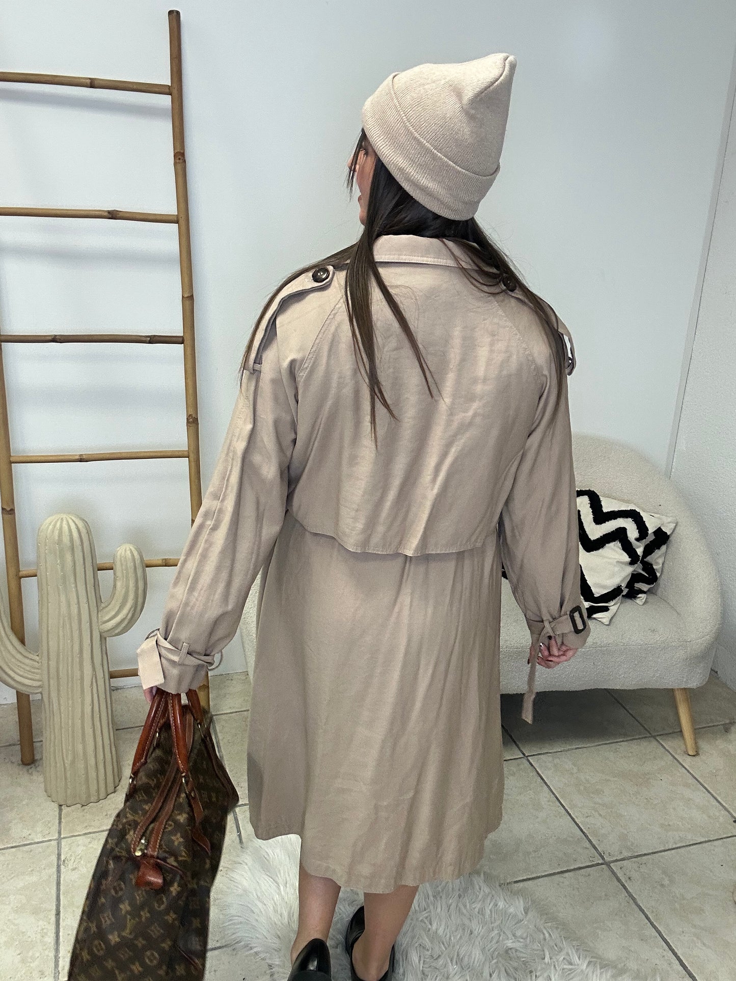 Trench beige taille L