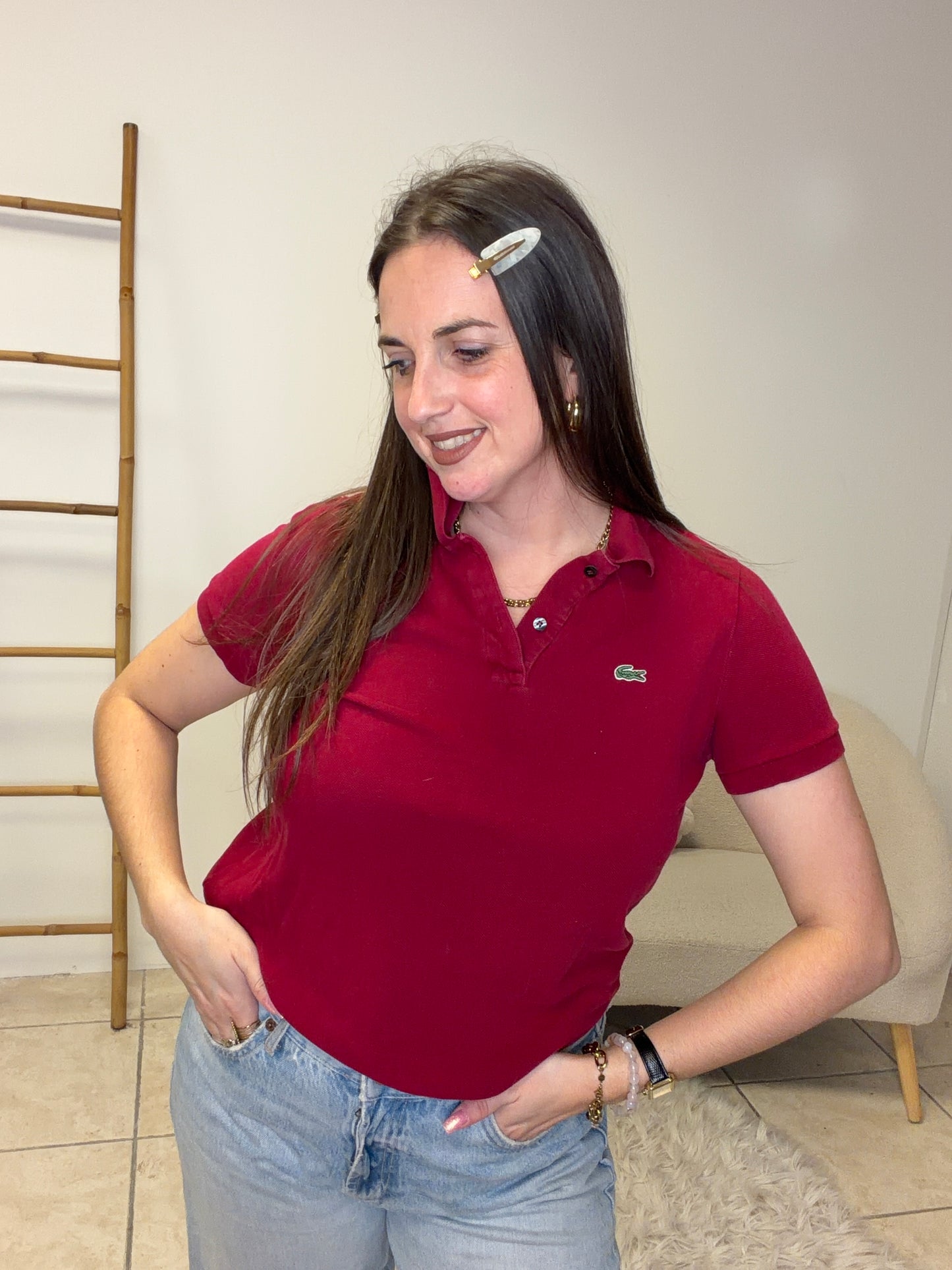 Polo Lacoste taille 38