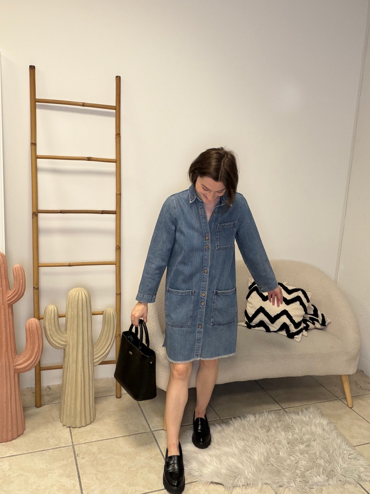 Robe en jean Mango taille S