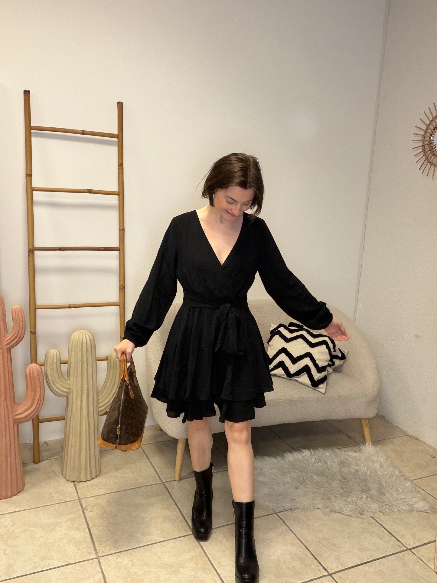 Robe noire taille XS