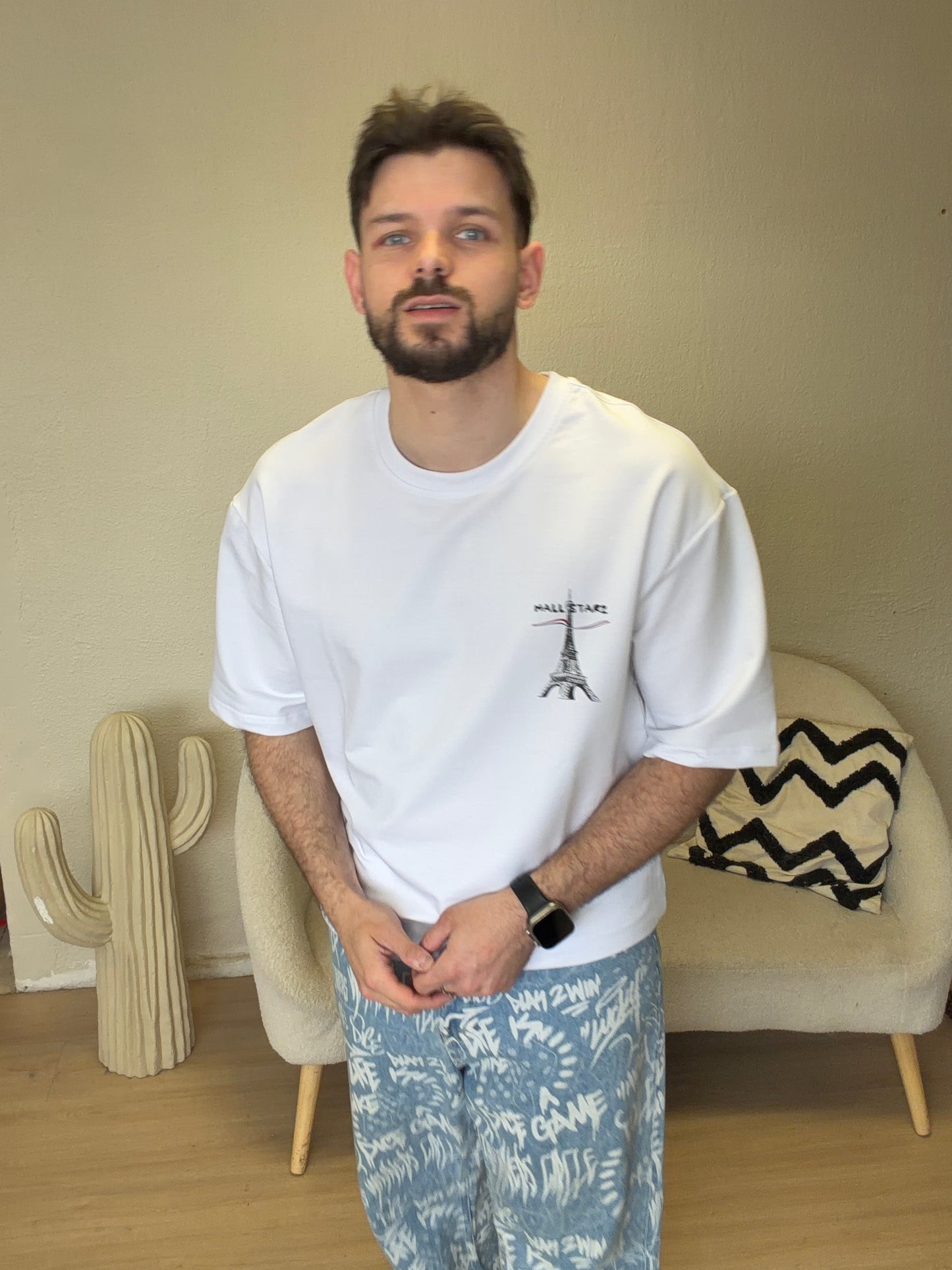 T-shirt tout Eiffel taille L