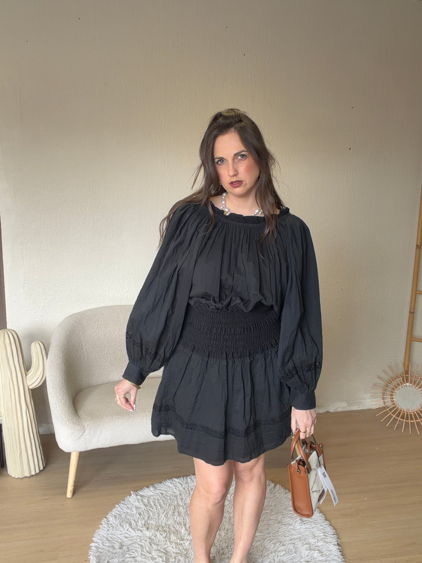 Robe noire neuve taille L