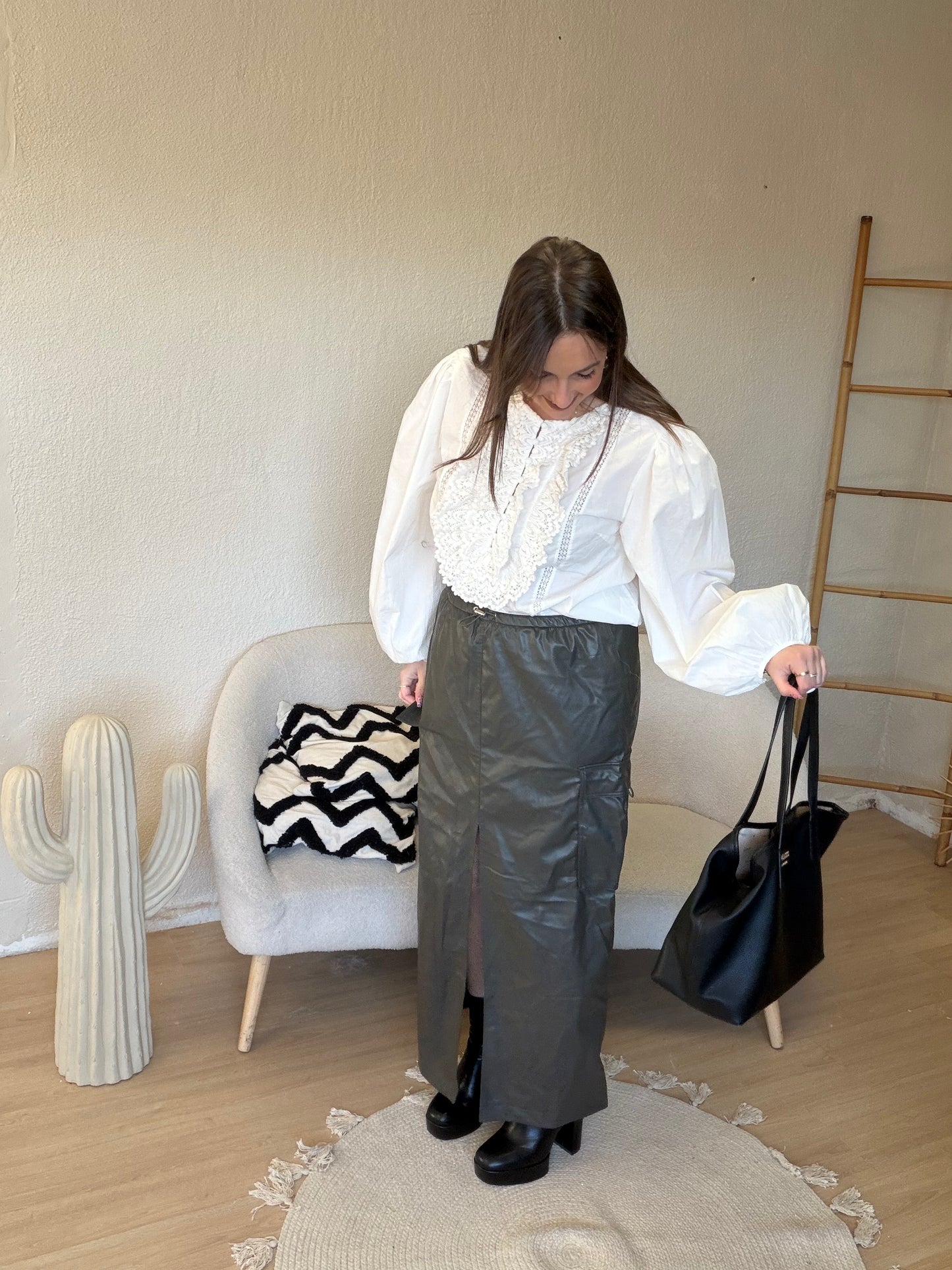 Jupe simili Zara neuve taille XL