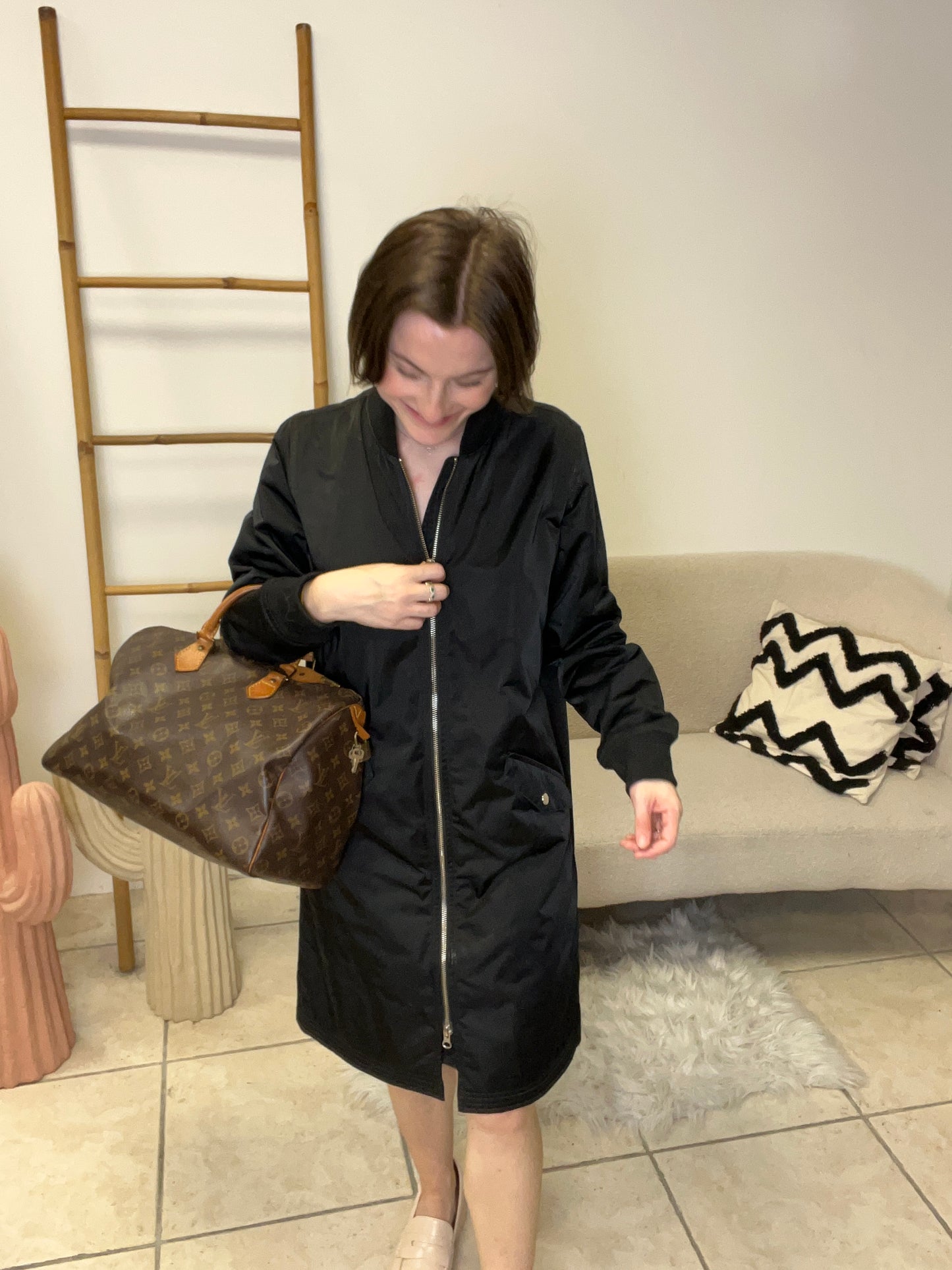 Manteau noir Levi's taille S