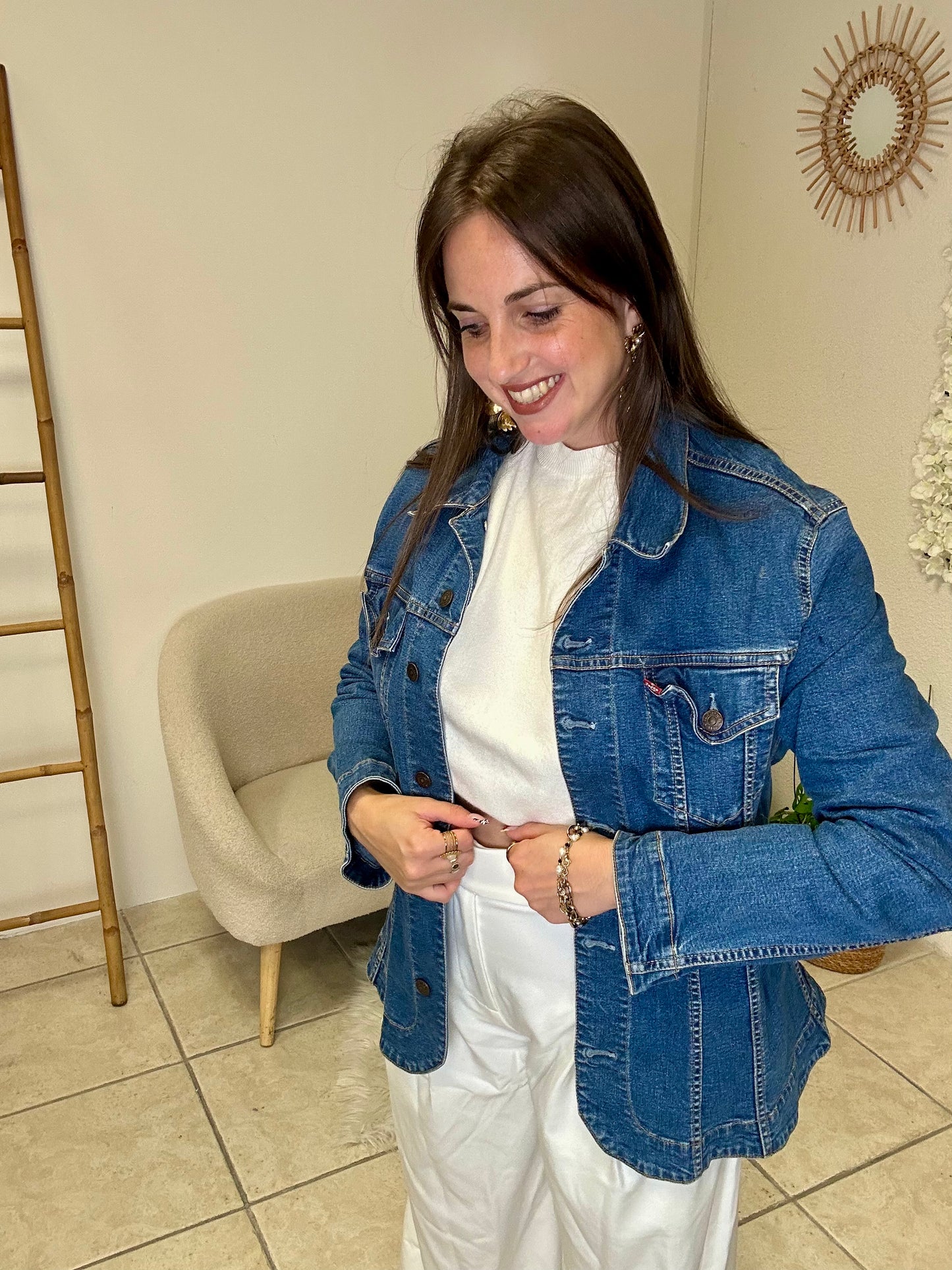 Veste en jean Levi's taille L