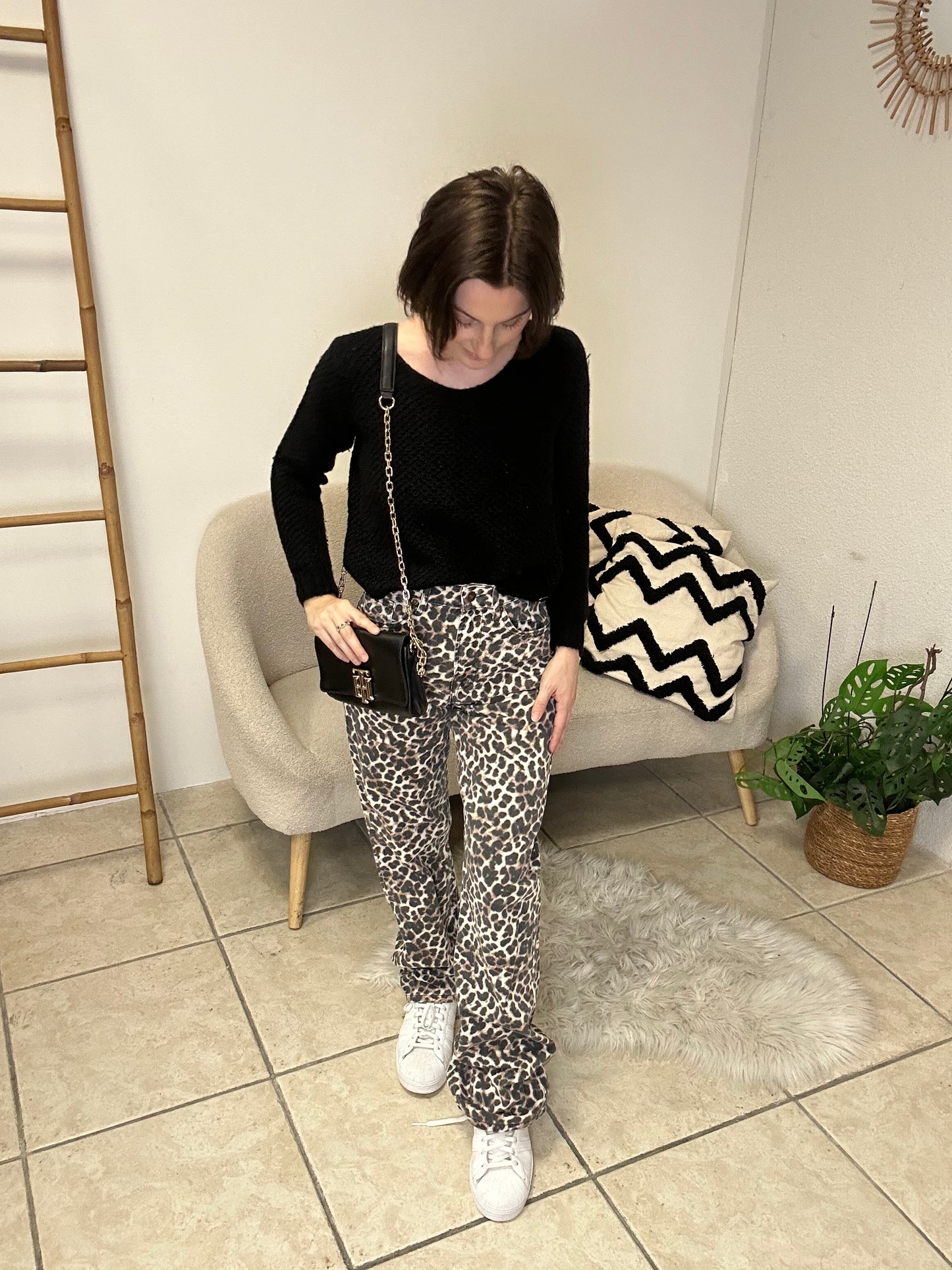 Jean léopard Pimkie taille 34