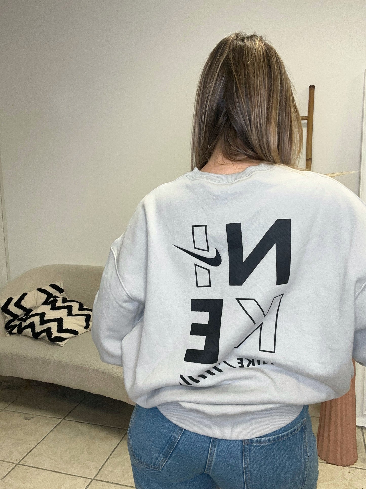 Sweat gris Nike