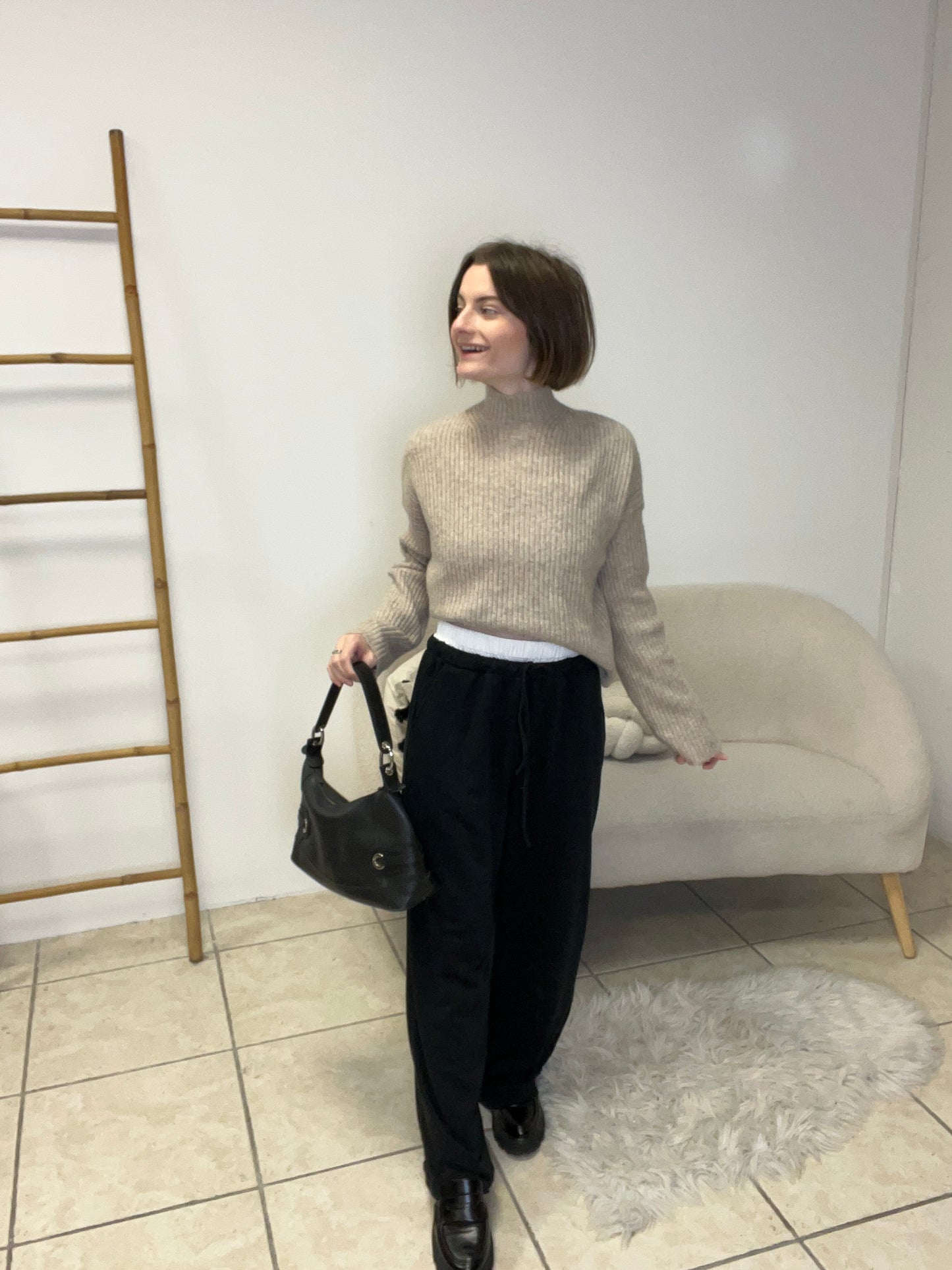 Pantalon noir taille S