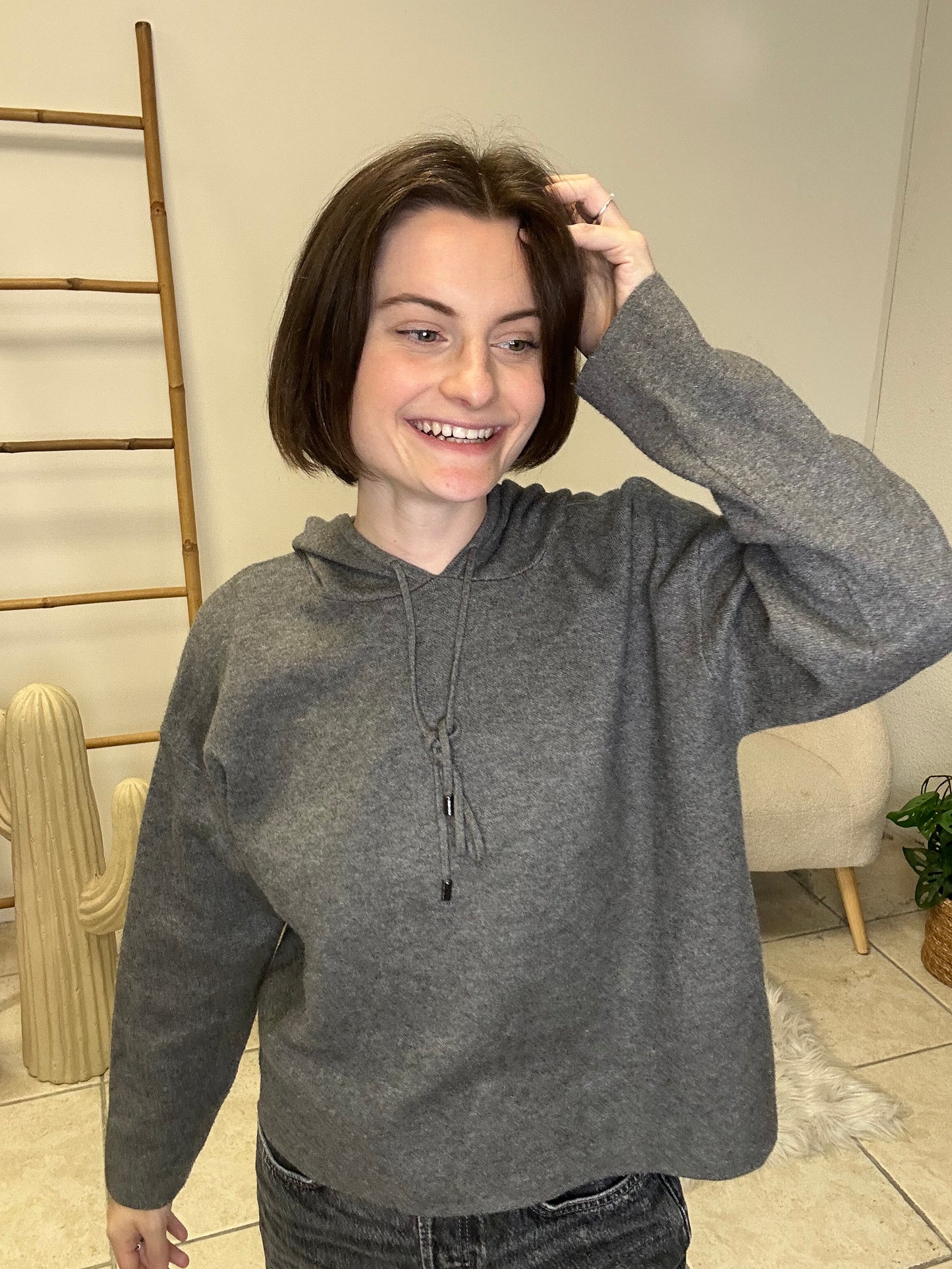 Sweat en maille Zara taille S/M