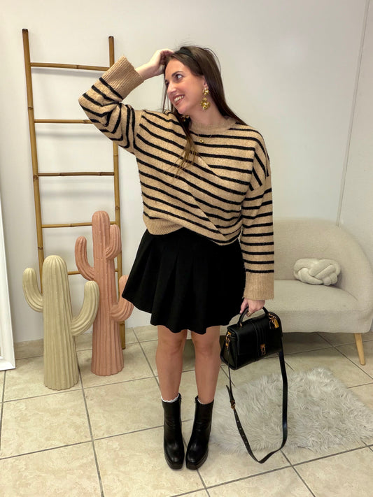 Pull marinière taille S