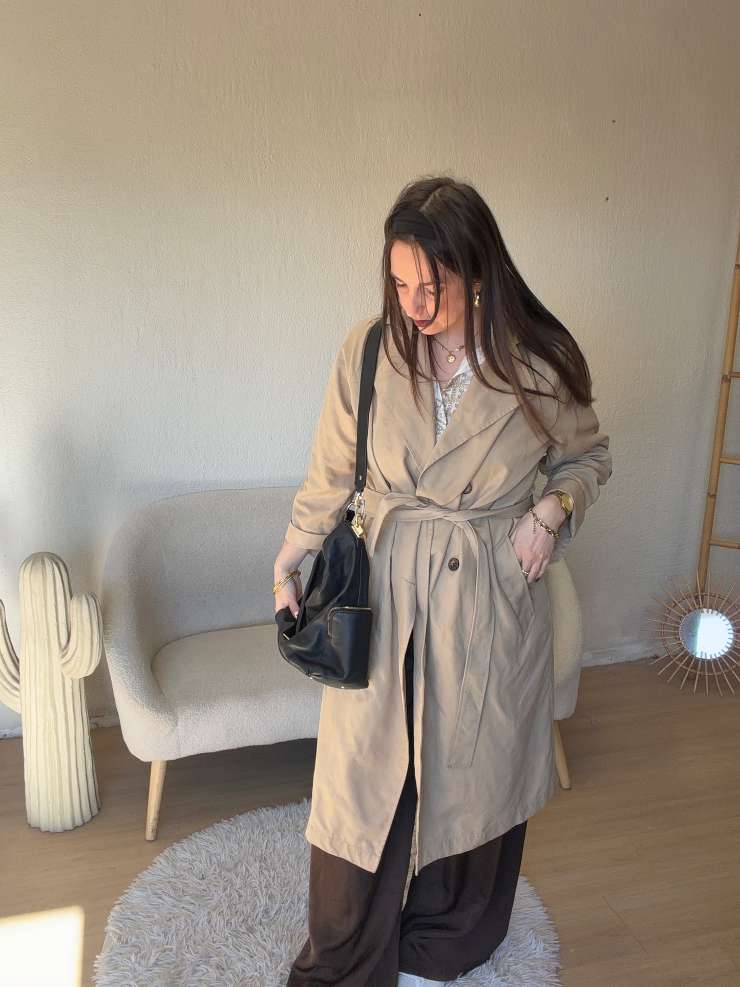 Trench Stradivarius taille M