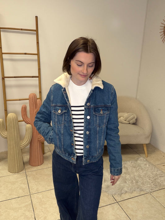 Veste en jean Zara taille XS/S