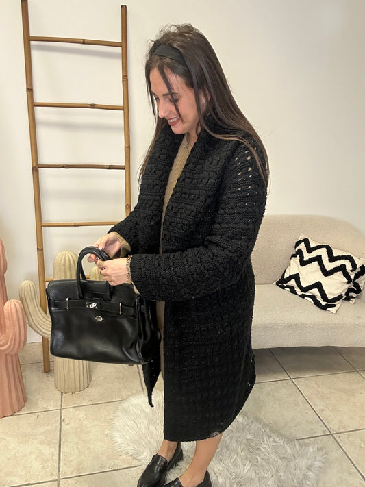 Gilet en maille taille unique