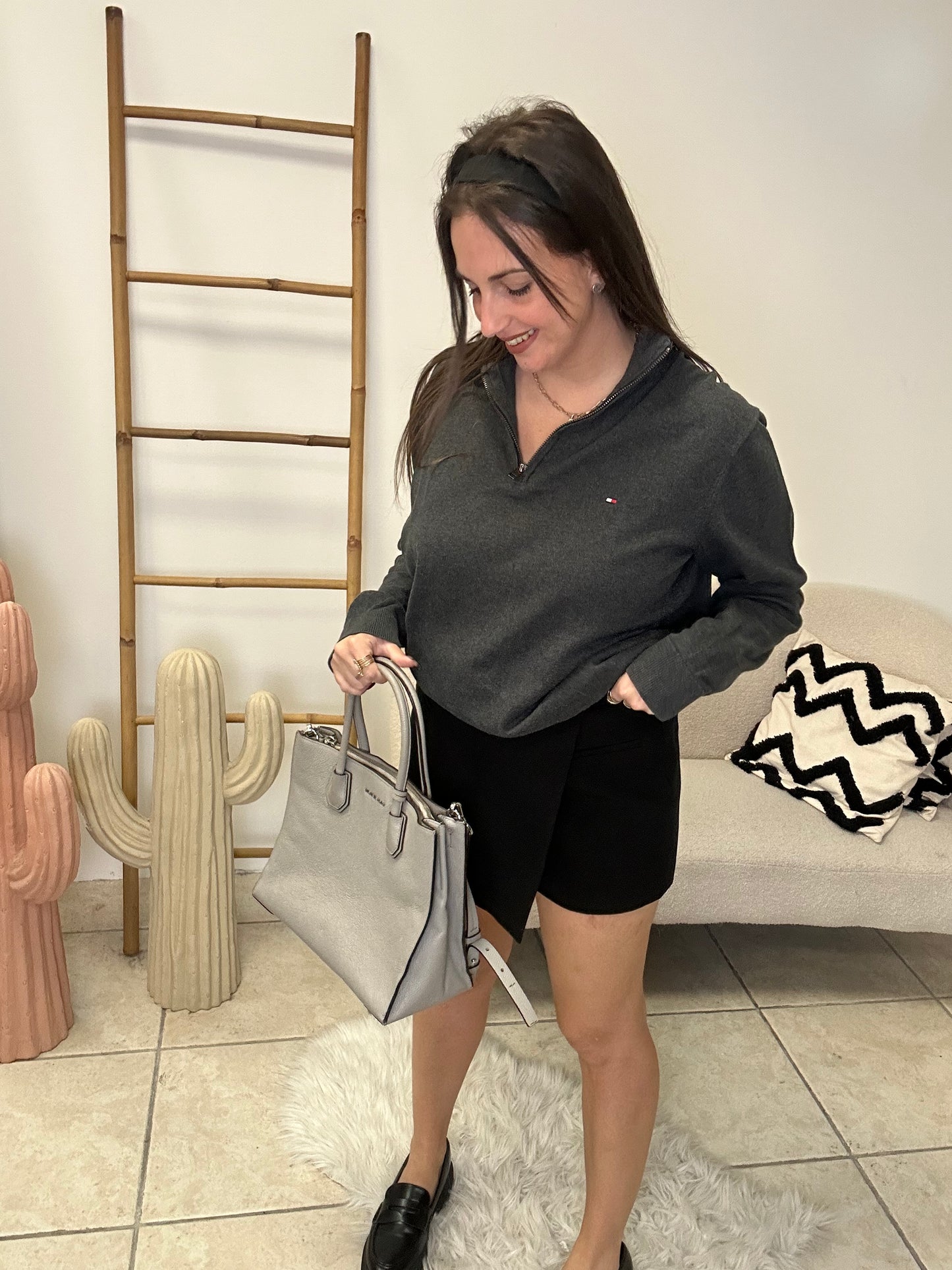 Pull col camionneur taille XL