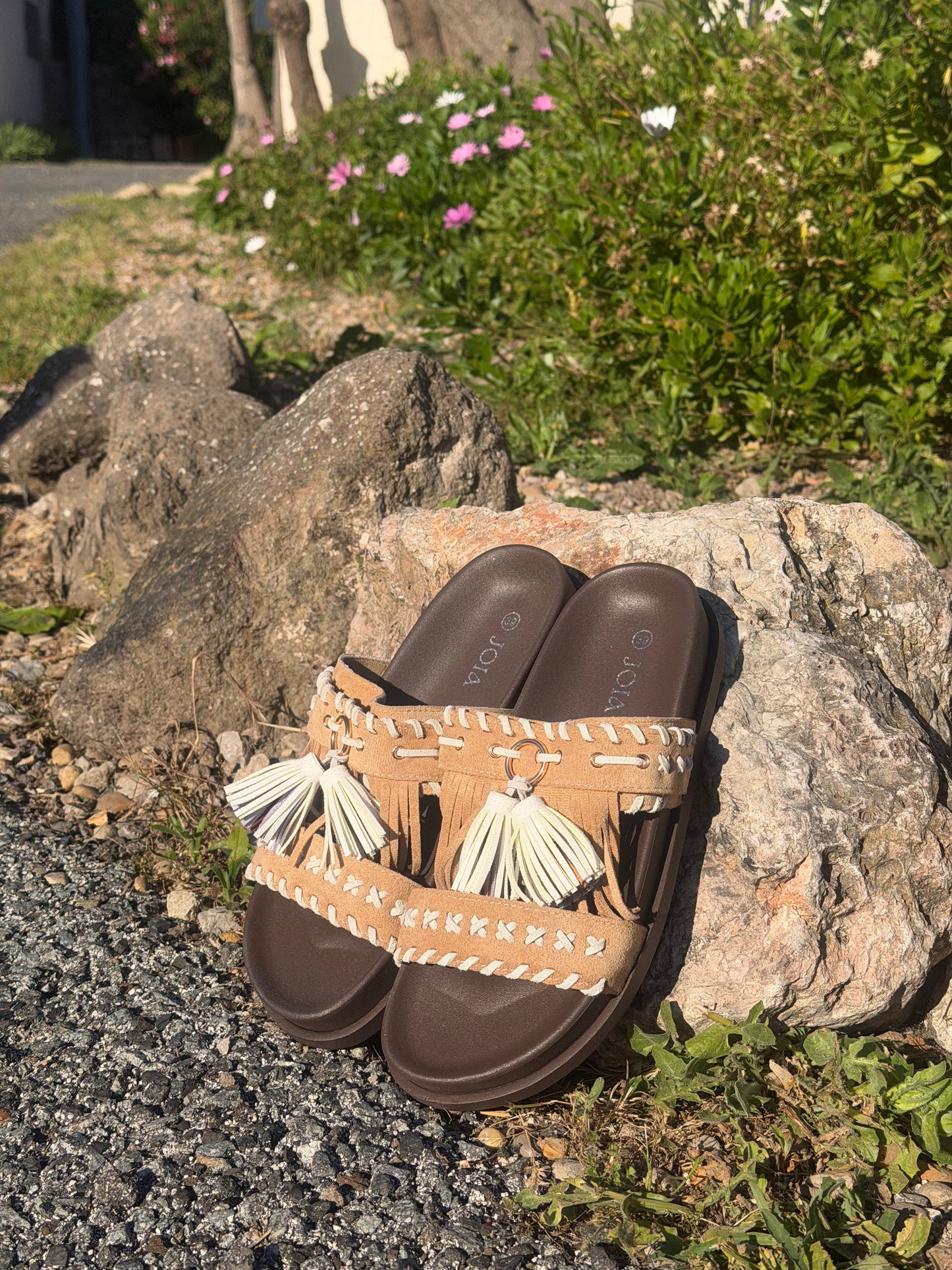 SANDALES PONPONS