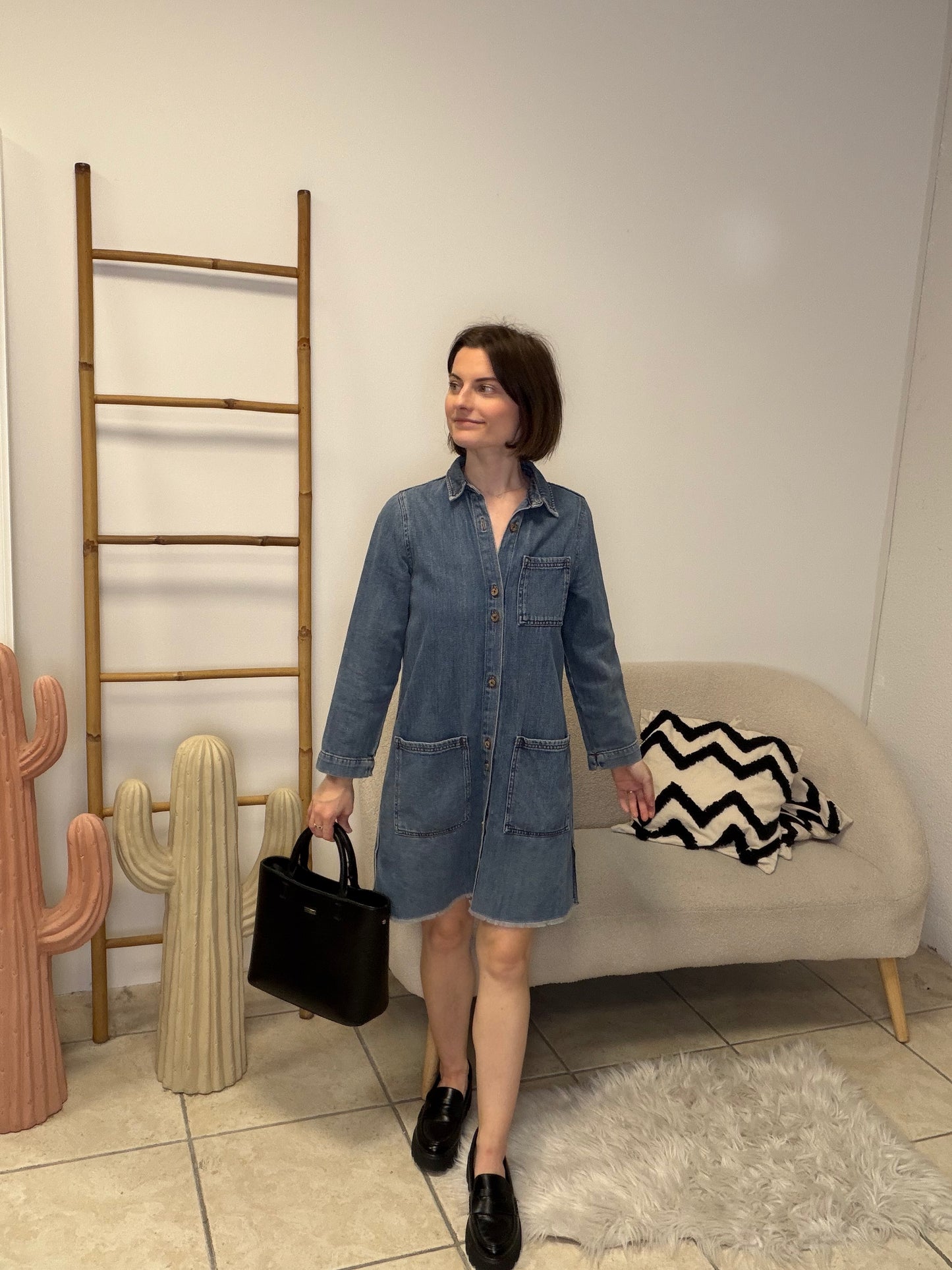 Robe en jean Mango taille S