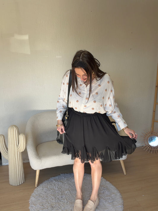 Jupe neuve noire taille unique