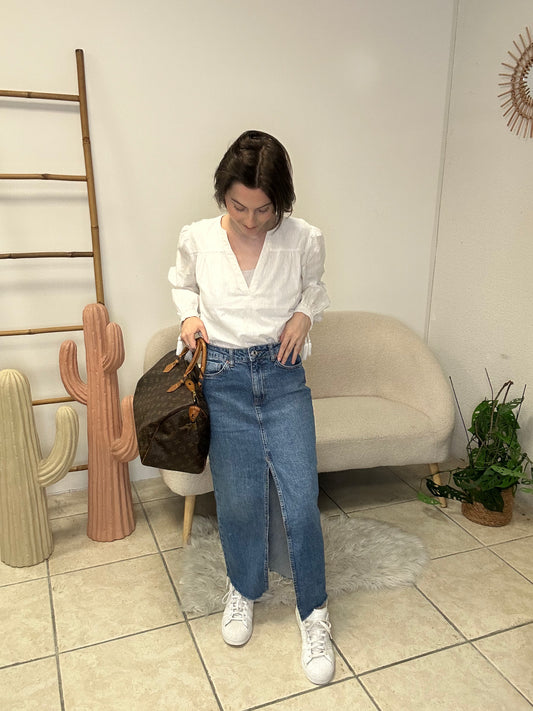 Jean en jean Stradivarius taille 36