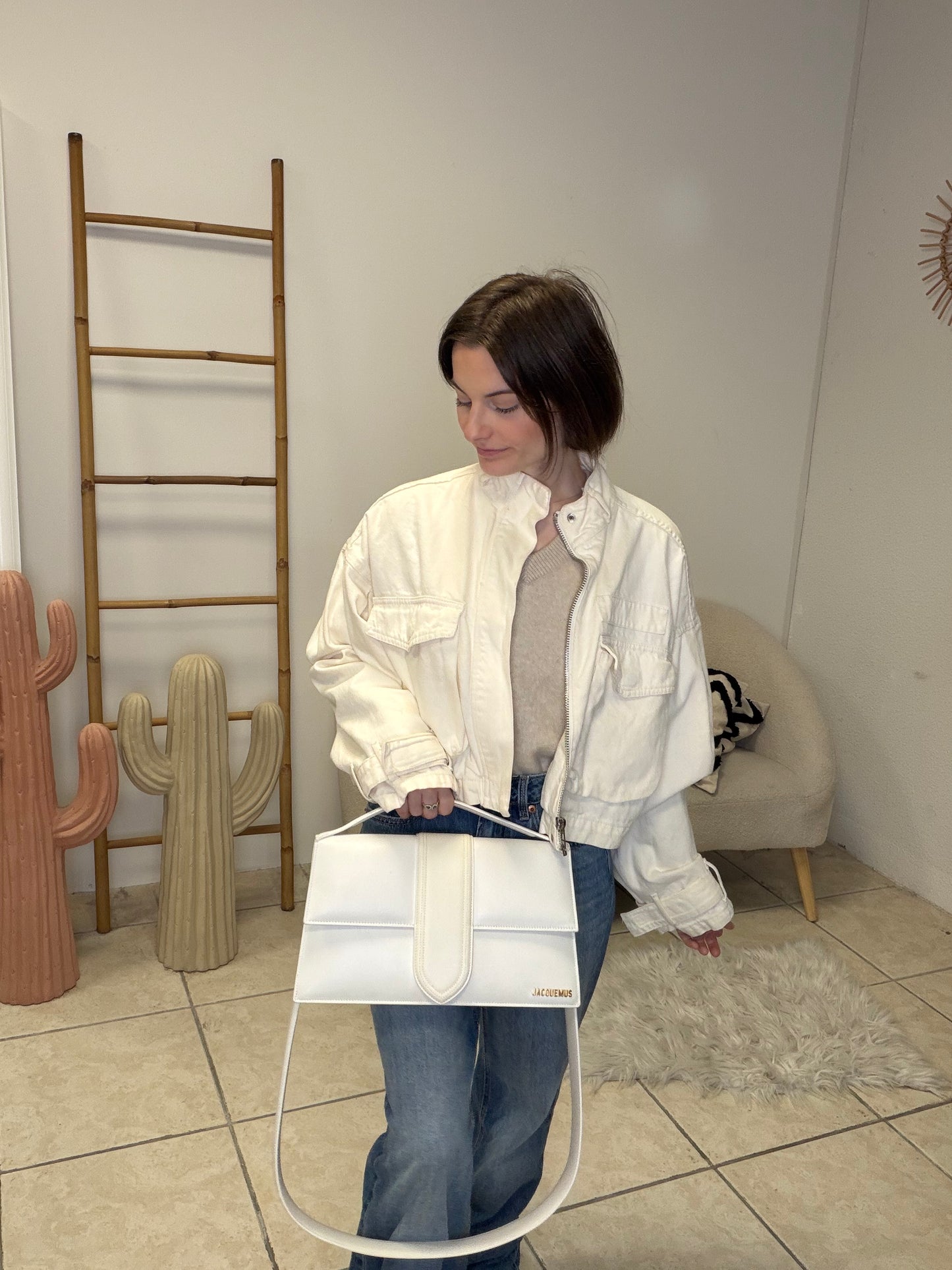 Veste en jean taille XS/S