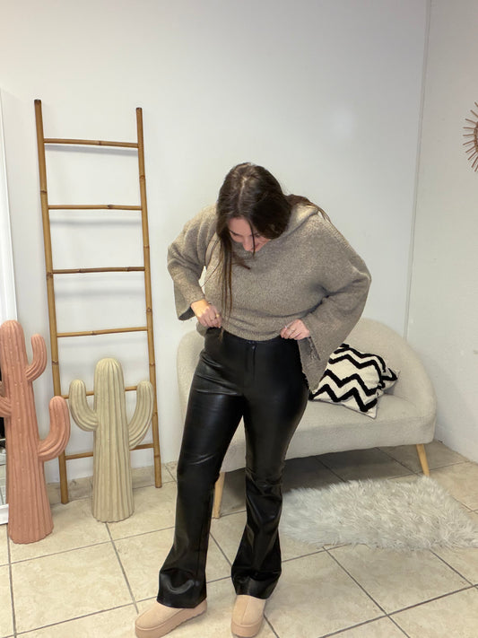 Pantalon simili taille 40