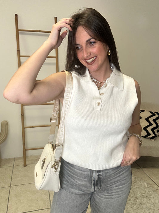 Pull sans manche Mango taille S