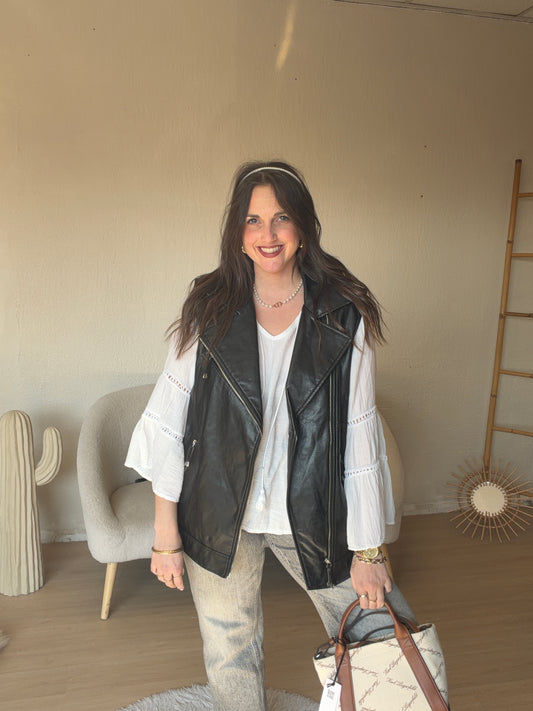 Perfecto sans manche Zara taille S