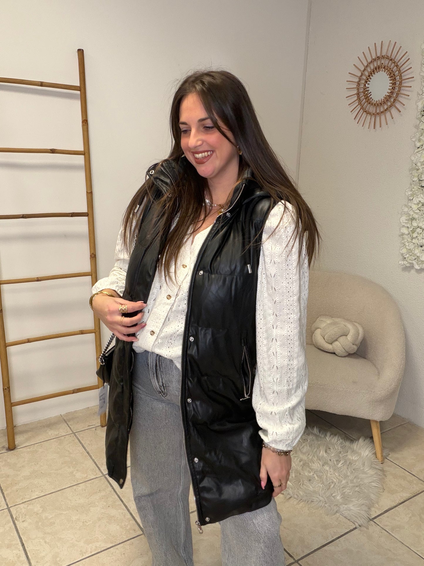 Doudoune sans manche Zara taille S