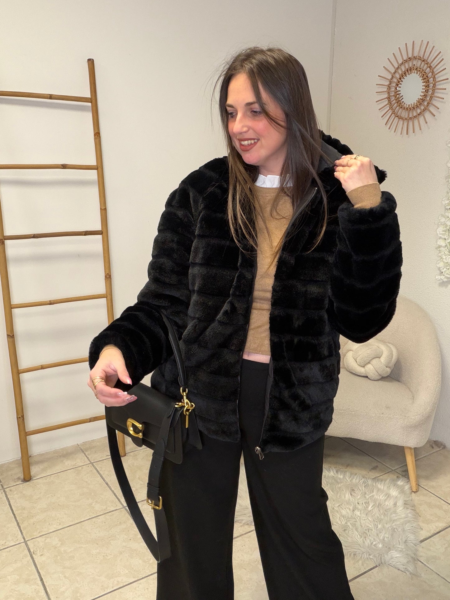 Doudoune réversible taille S