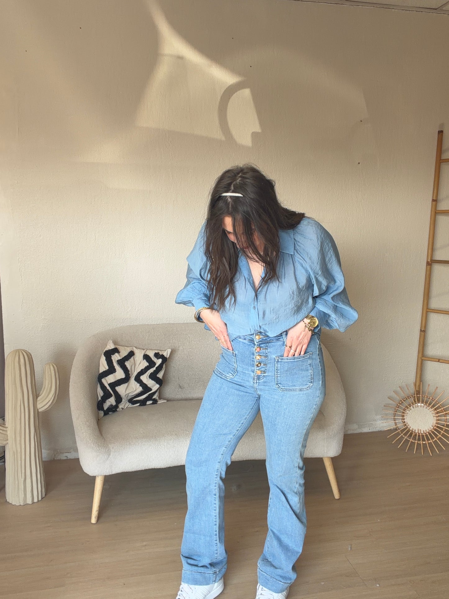Jean bleu taille 38