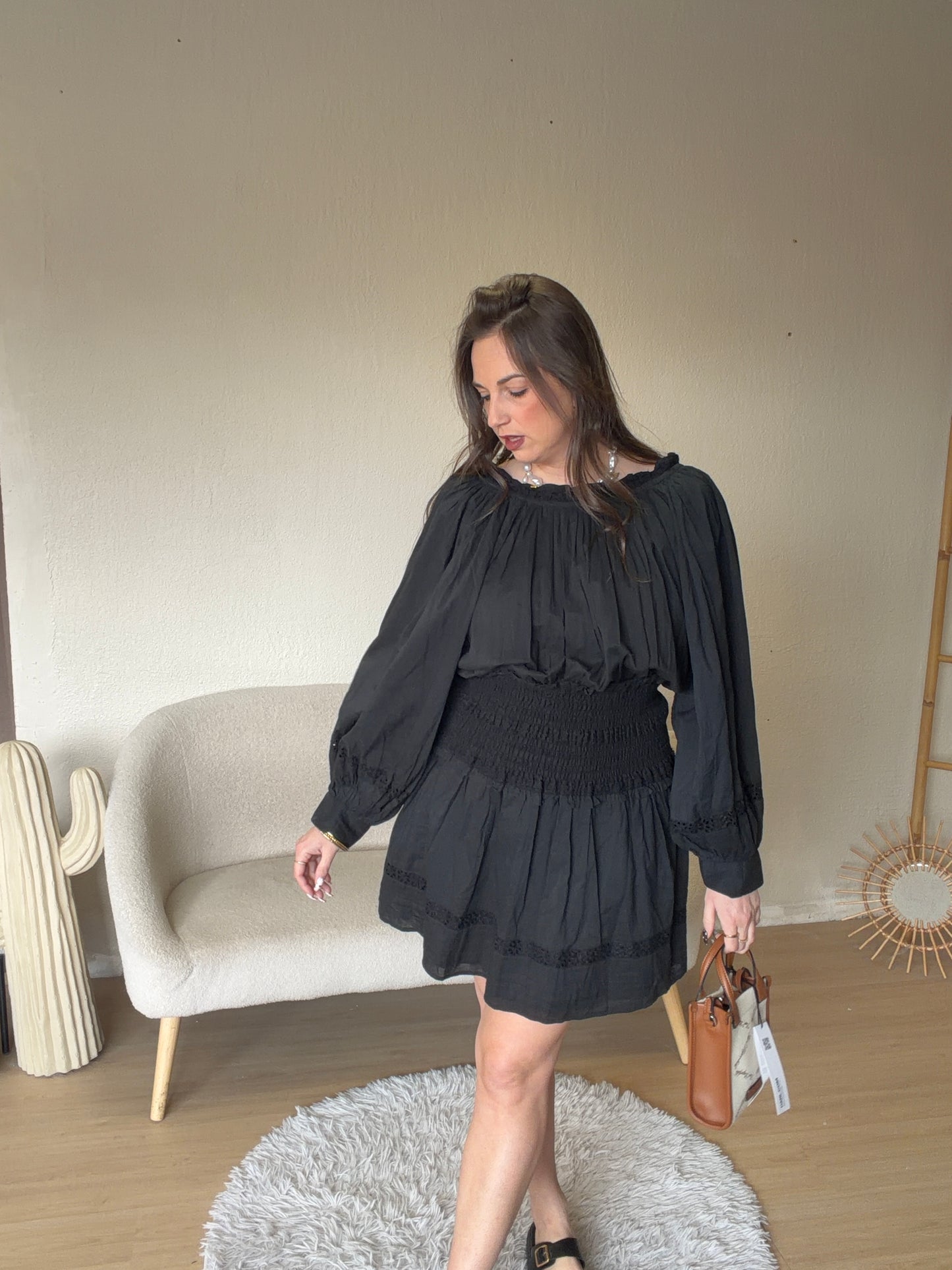Robe noire neuve taille L