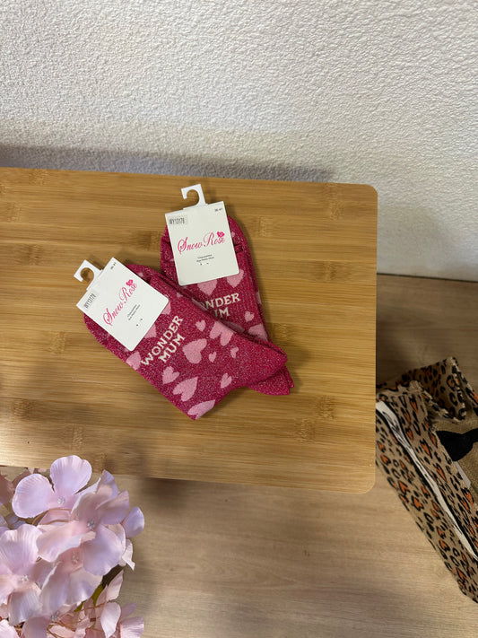 CHAUSSETTES WONDER MUM ROSE