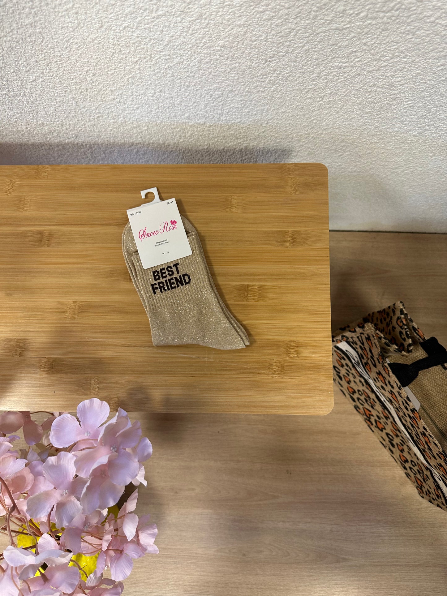 CHAUSSETTES BEST FRIEND BEIGE