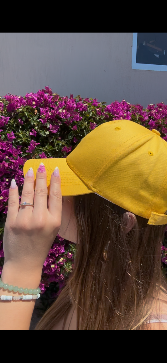 Casquette Jaune
