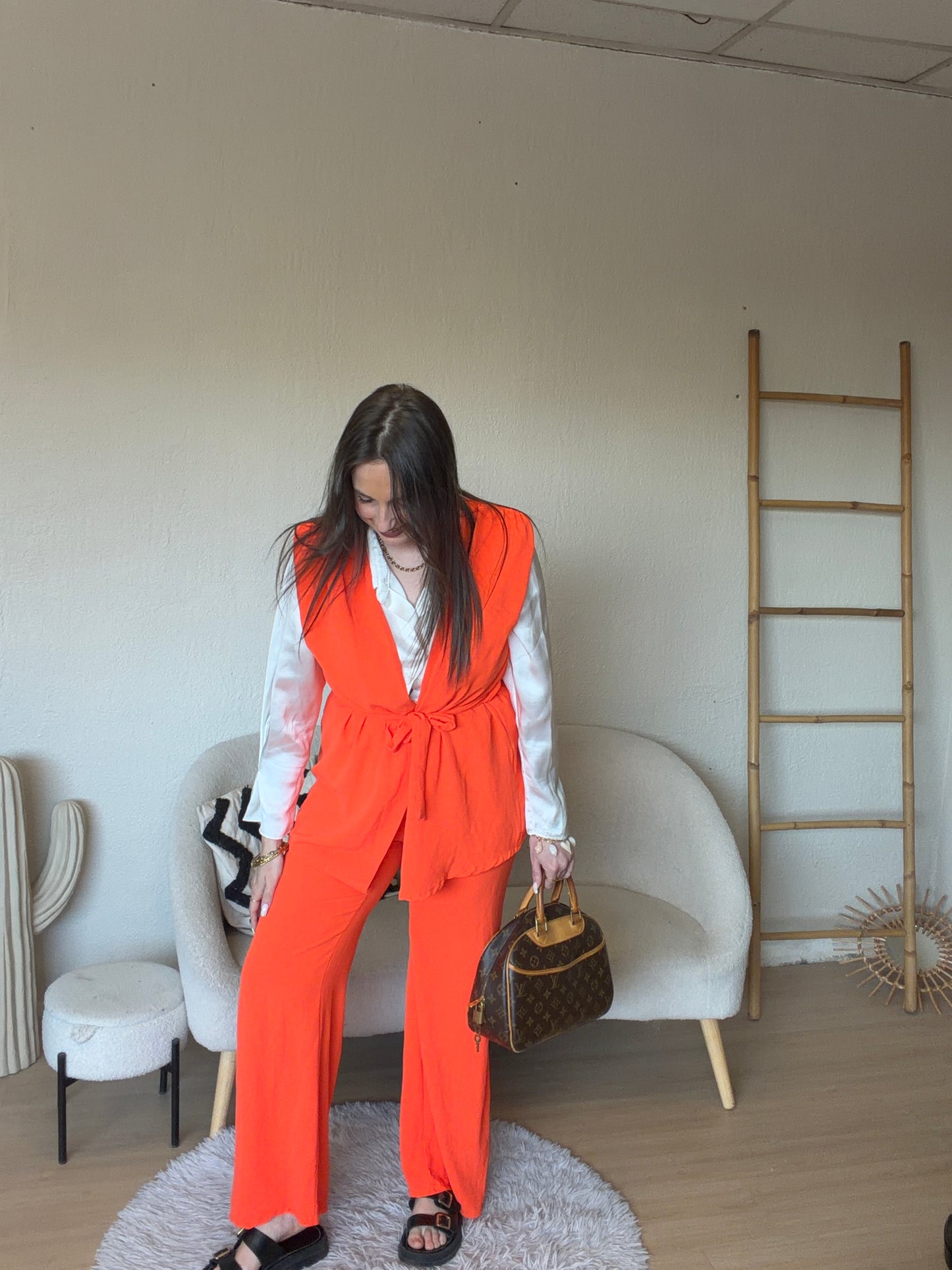Ensemble orange neuf taille M