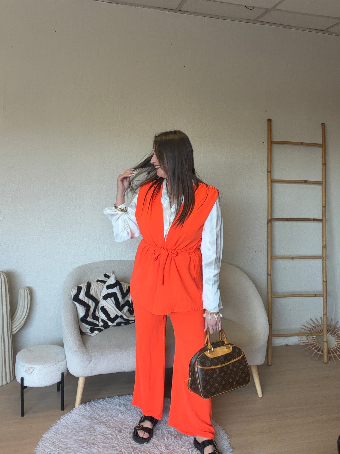 Ensemble orange neuf taille M
