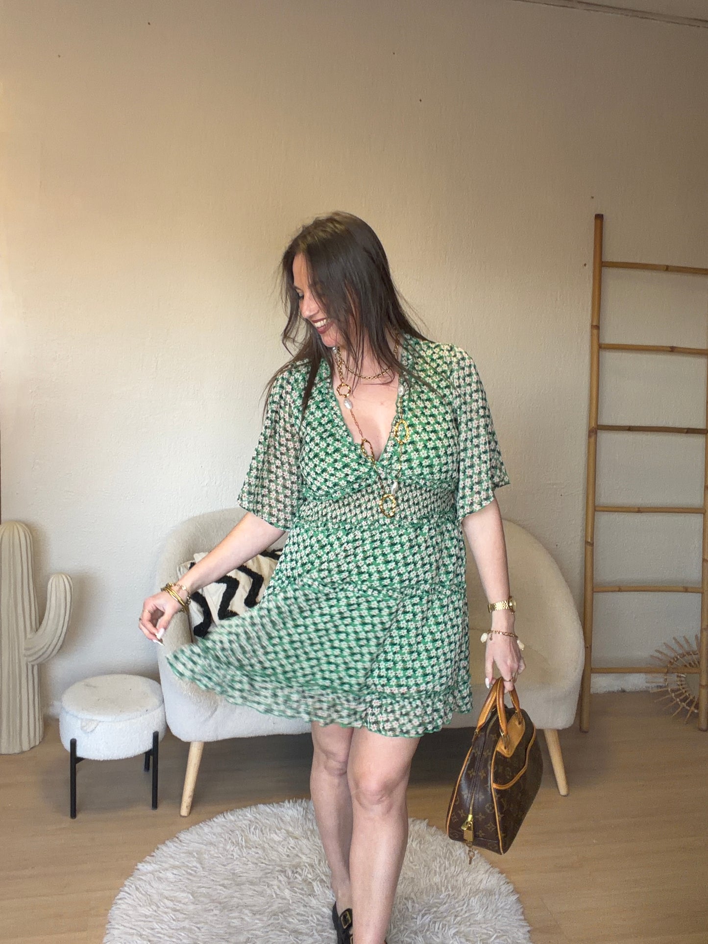 Robe fleurie taille S/M
