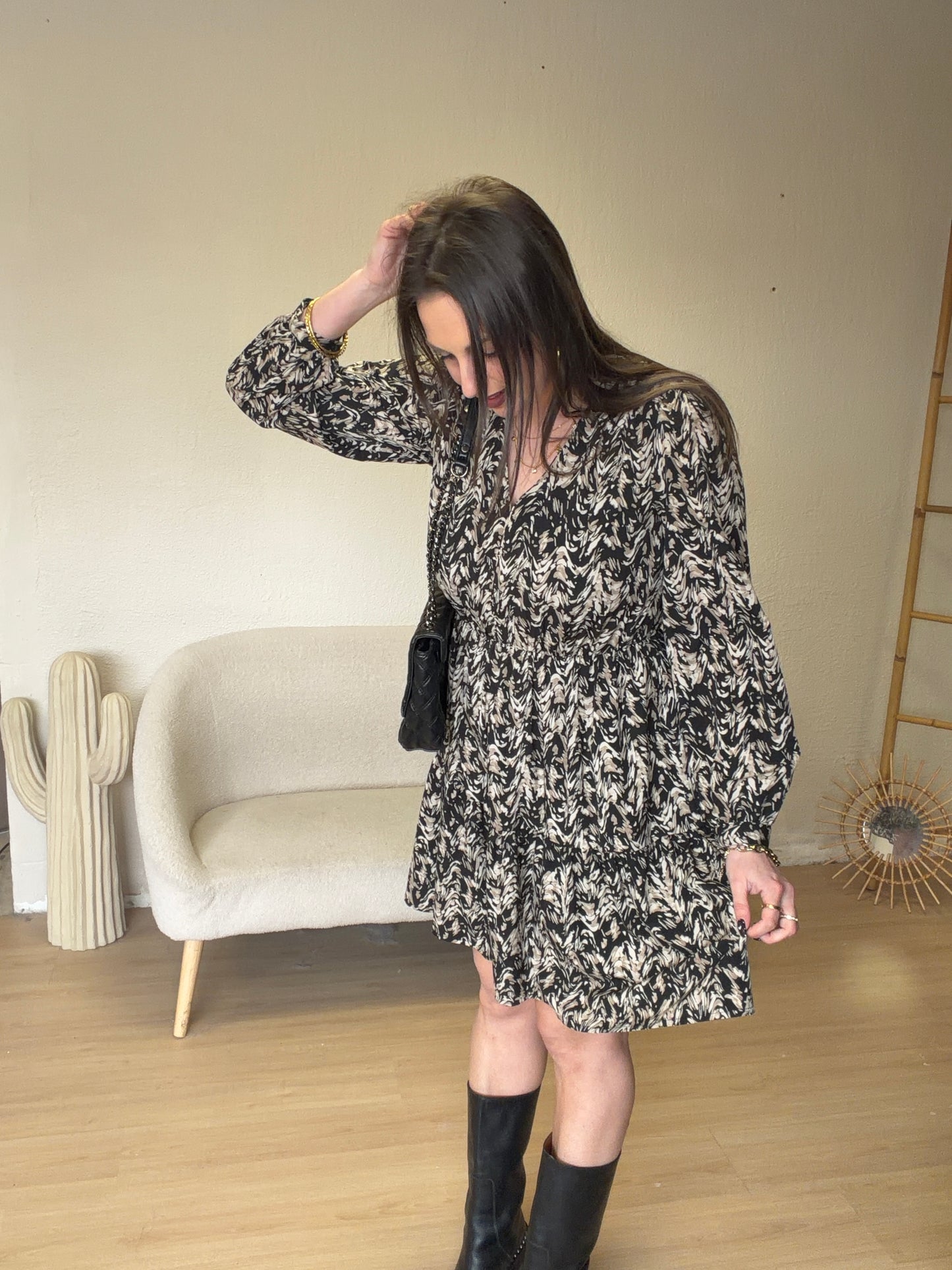 Robe à motifs taille S/M