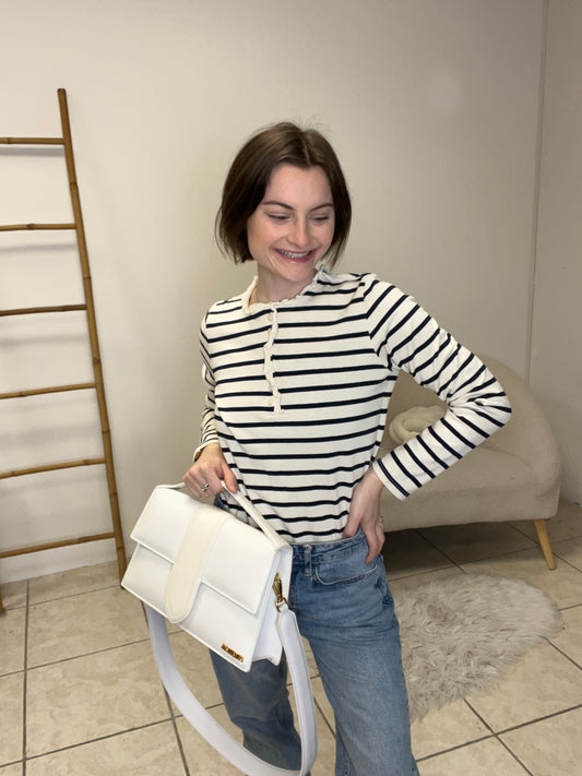 Pull marinière taille S