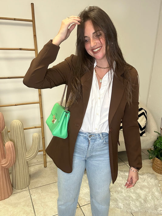 Blazer marron taille S
