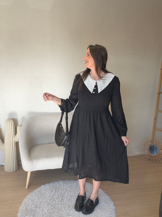 Robe noire taille L