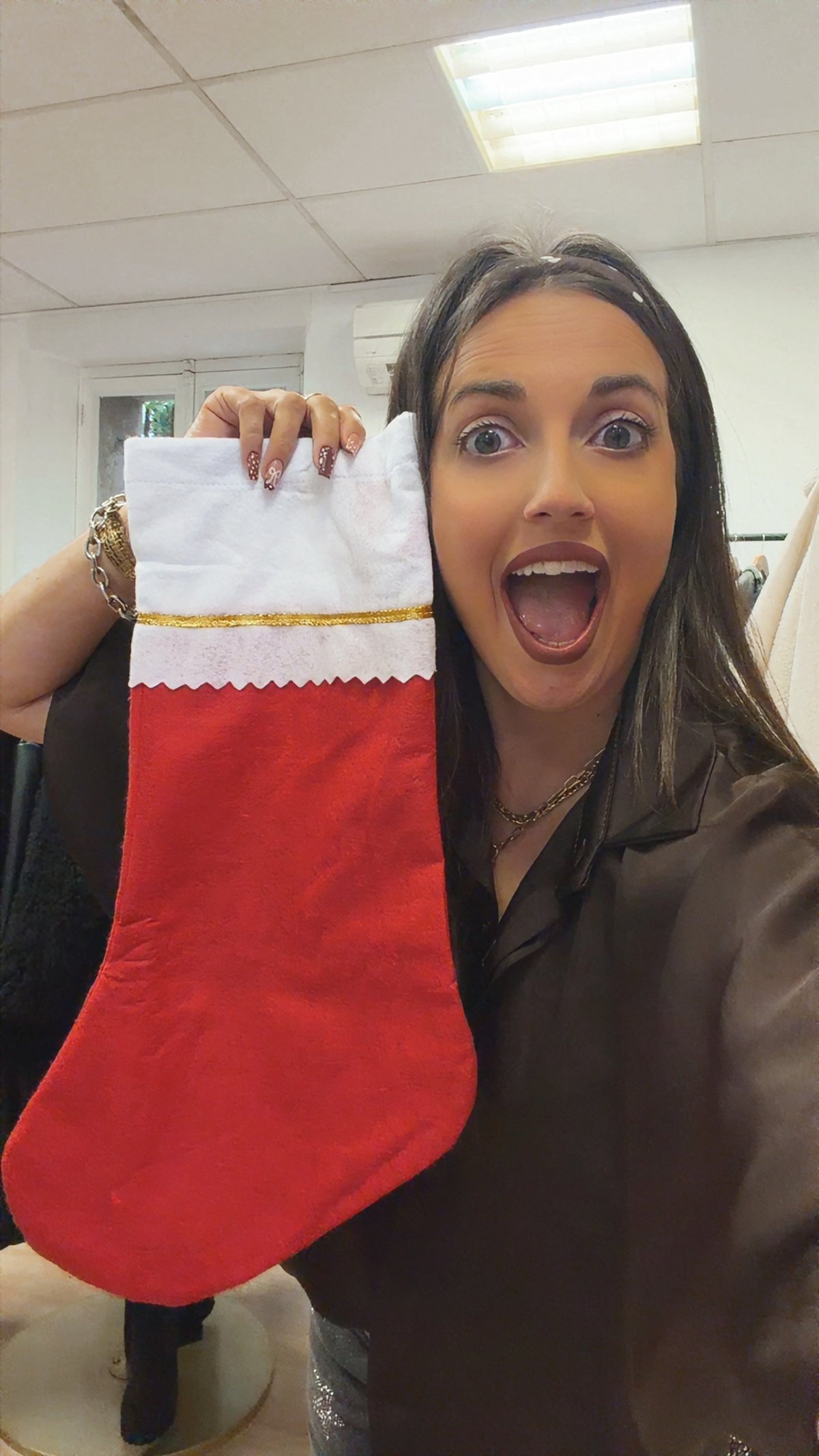CHAUSSETTE DE NOEL SPECIAL ANNIVERSAIRE MANON