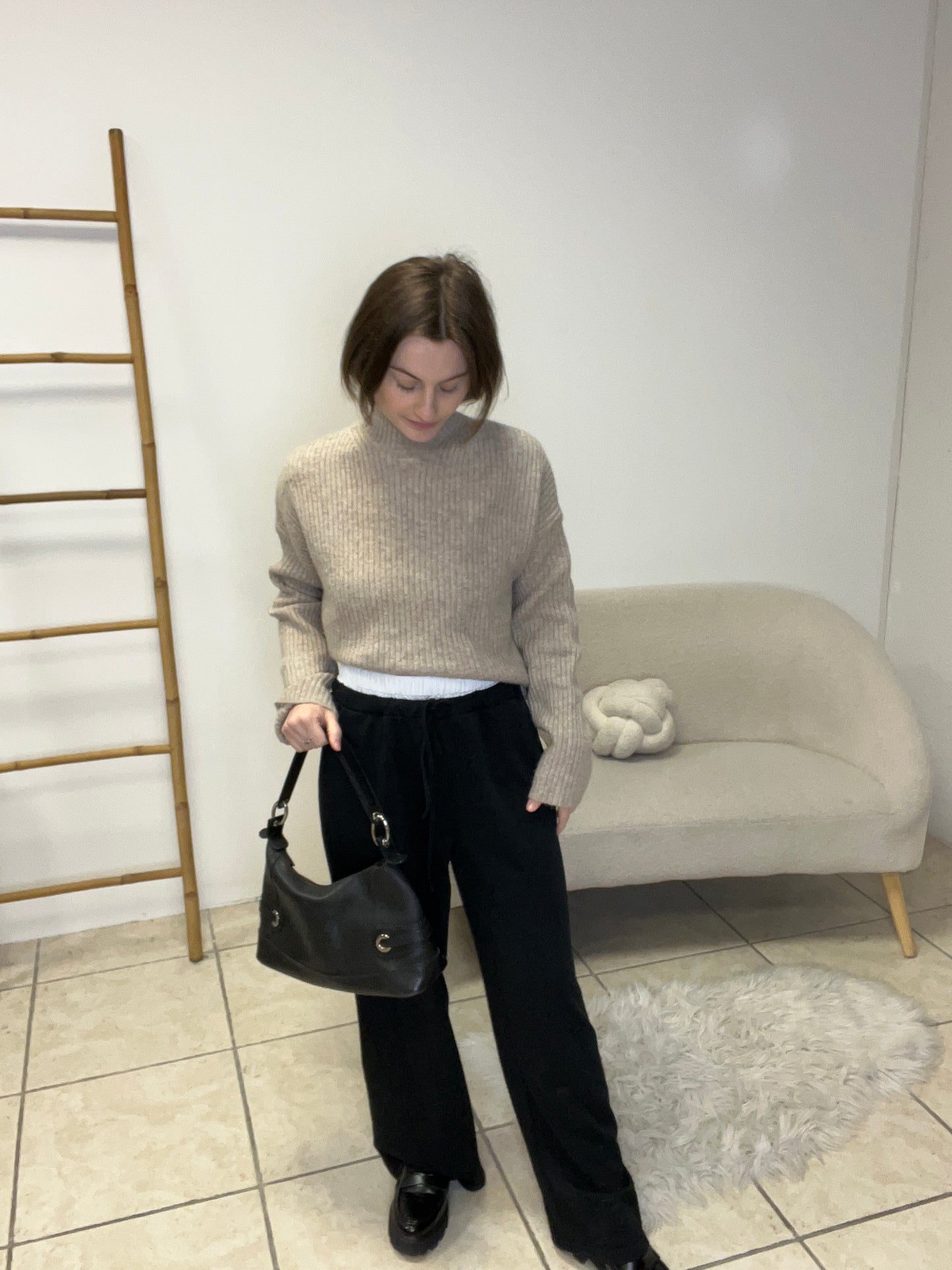 Pantalon noir taille S