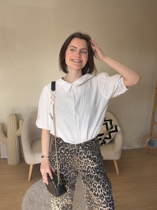Blouse blanche taille L