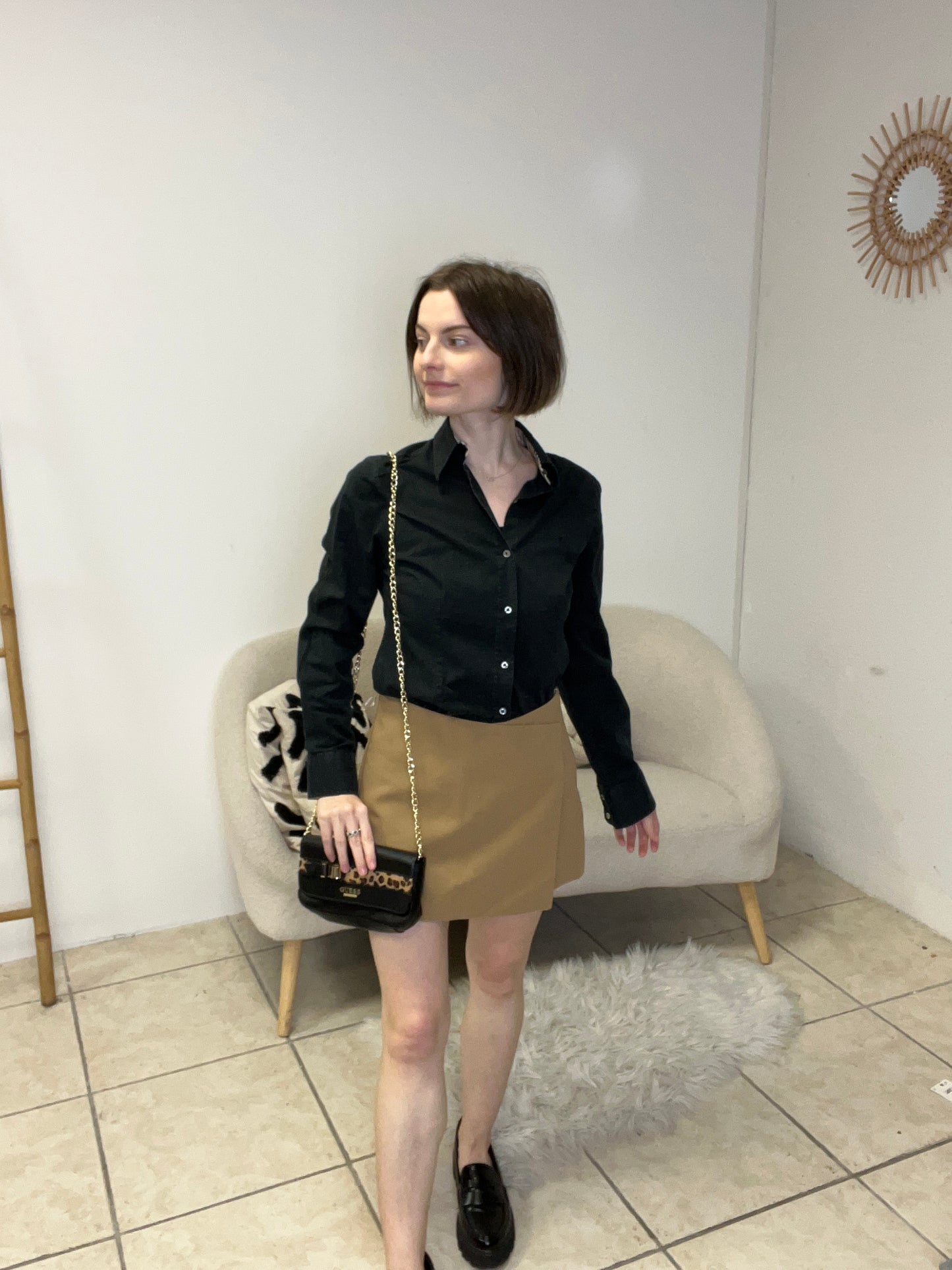 Jupe short Zara taille S