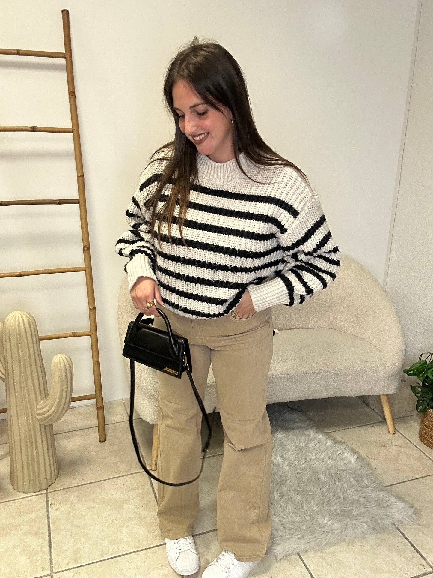 Jean beige taille 38